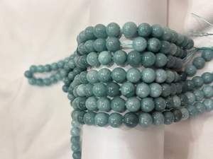 Factory <b>Directly</b> Wholesale CC JEWELRY Natural Stone Loose Blue Crystal Round 10MM Aquamarine <b>Beads</b> - Product Image 3