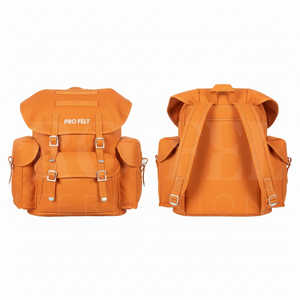 Sac à dos en toile grande capacité, vente directe d'usine, personnalisable, imperméable, en cuir PU, pour voyage, école, extérieur, décontracté - Product Image 3