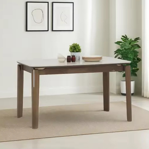 Table pliante portable en bois artisanal pakistanais, sculptée à la main, idéale pour le jardin et la terrasse. - Product Image 1