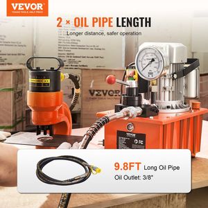 Pompa Idraulica Elettrica 750W 110V con Capacità 488 In3/8L, Valvola Manuale a Doppia Azione, 10000 PSI, Pompe Elettriche - Product Image 2