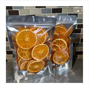 Rodajas de Naranja Deshidratadas en Envase de Frasco de Vidrio, Snack de Fruta Natural Deshidratada de Sabor Dulce para Té y Cócteles, Origen Vietnam - Product Image 1
