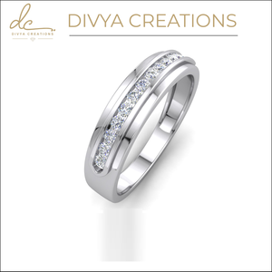Bague en argent 925 avec diamant de laboratoire pour femme, certifiée IGI, fabricant de bijoux fins éthiques, vente en gros, RJC OEM ODM WB300463 - Product Image 1