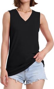 Débardeur décontracté pour femme, couleur unie, design simple, sans manches, tissu doux au toucher, tenue d'été tendance, vêtements en gros pour l'exportation, fabriqué par bd - Product Image 1