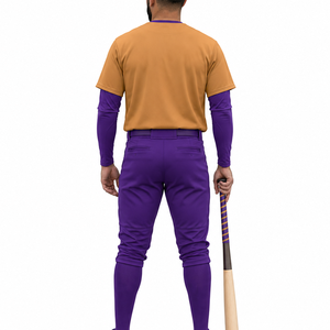 Uniforme de baseball haute performance, tissu de qualité supérieure, toucher doux, uniforme de baseball streetwear pour hommes - Product Image 3