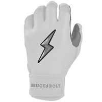 Guantes de Bateo de Béisbol para Adultos, Cierre de Gancho y Bucle, Ambidiestros, Antideslizantes, de Cuero, Agarre Duradero, Ligeros