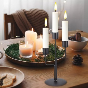 Rabbit Figural Candle <b>Stand</b> with Clear <b>Glass</b> <b>Holder</b> for Easter Home Decoration - Product Image 6