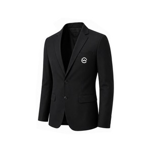 Pantalones de Vestir Casuales para Hombre, Pantalones de Traje Formales de Negocios, Corte Slim Fit, Sin Planchado, Cintura Elástica, Pantalones Rectos - Product Image 1