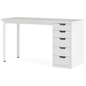 Scrivania Moderna in Legno per Camera da Letto, Ufficio, Soggiorno e Edifici Commerciali, Design Contemporaneo Multiuso - Product Image 6