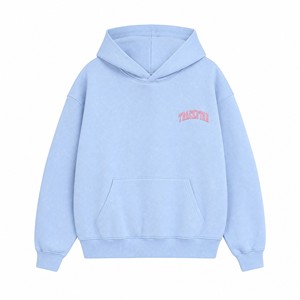 เสื้อฮู้ดดี้พรีเมียม Trackstar โลโก้ปัก ทรงโอเวอร์ไซส์ ยูนิเซ็กส์ ผ้าฟลีซหนานุ่ม สวมใส่สบาย สไตล์ลำลองแนวสตรีทแฟชั่น แบรนด์ส่วนตัว รุ่น TS-HD-031 - Product Image 4