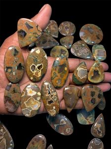 Cabujón de Jaspe Rhyolita Natural Pulido, Gema de Jaspe Rhyolita en Formas Mixtas para Fabricación - Product Image 2