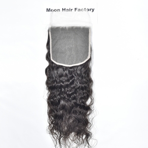 Cabello Humano Virgen Remy Ondulado de 32 Pulgadas de la India (Arunachal Pradesh) con Cierre de Encaje, Doble Trama a Máquina y Clip-in - Product Image 3
