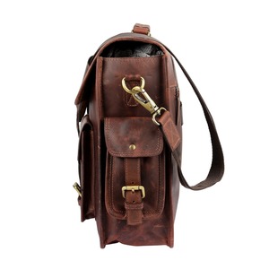 Sac messager en cuir de qualité supérieure, élégant et économique, pour homme, pour ordinateur portable, travail de bureau et voyages, par M/S SHAAD HANDICRAFTS - Product Image 6