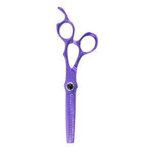 Ciseaux à cheveux professionnels MAHFOOZ INSTRUMENTS, lame droite en acier inoxydable de 6,5 pouces, tranchants, pour salon et coupe de cheveux à domicile - Product Image 6