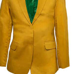 Blazer de Sororité AKA Golden Sorority Alpha Kapa Alpha, Veste Formelle d'Affaires à Lettres Grecques, Broderie Personnalisée, Fermeture Éclair, Grande Taille - Product Image 5