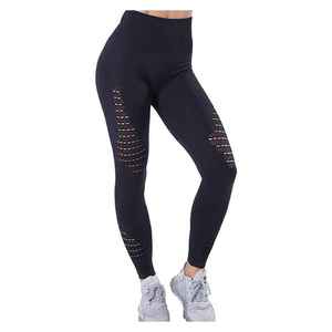 Pantalones Deportivos Elásticos en Cuatro Direcciones con Logotipo Personalizado, Leggings de Yoga con Cintura en V para Mujer, para Gimnasio y Entrenamiento - Product Image 6