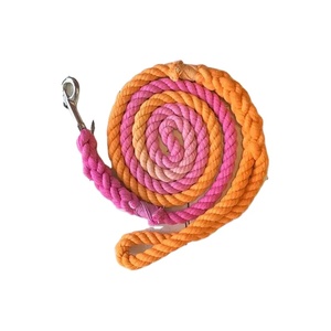 สายจูงสุนัขสีชมพูและสีส้ม - Product Image 1