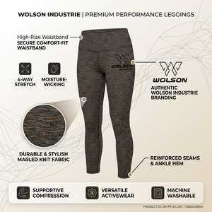 Professional Women's Full Length Athletic <b>Leggings</b> High Elastic Material Quick Dry Eco-Friendly <b>Pockets</b> for Exercise Gym Sports - Product Image 6