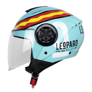 Casco de motocicleta de cara abierta ROC R06 avanzado del fabricante de Vietnam, visera única de liberación rápida, nueva condición aprobada por DOT, OEM - Product Image 1