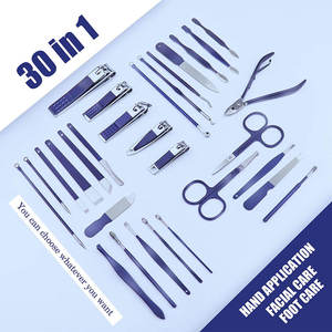 Ensemble de coupe-ongles 26 pièces, kit de manucure et pédicure, coupe-ongles en acier inoxydable pour les ongles des doigts et des orteils, outils de soin des ongles - Product Image 4