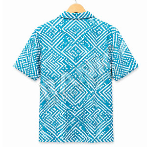 Chemises de plage pour hommes en polyester et élasthanne, imprimées, fabriquées au Pakistan. - Product Image 2