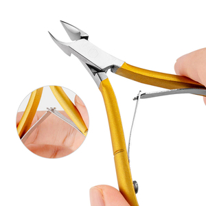 Nail Art Cuticle Scissor Nippers Clipper Dead Skin <b>Remover</b> Cut Plier Manicure Stainless Steel Trimming Pedicure Care <b>Tool</b> - Product Image 4