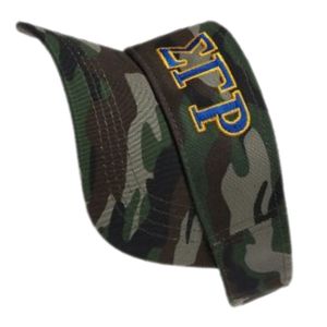หมวกแก๊ปปักลาย Sigma Gamma Rho ปรับขนาดได้ สำหรับกิจกรรมกลางแจ้ง หมวกกันแดดสำหรับผู้หญิง หมวกสโมสรนักศึกษาแบบกำหนดเอง สีดำ - Product Image 2