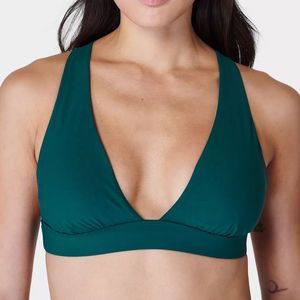 <b>Wire</b> Free 3/4 Cup Removable Padded Cups Women's Comfort <b>Bra</b> Set Soft Breathable Everyday Wear Yoga Fitness Lingerie Set - Product Image 5