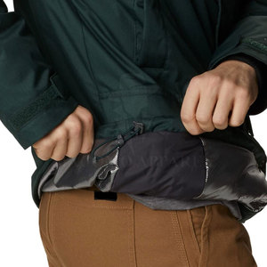 Winter Hooded <b>Men</b> Parka <b>Jacket</b> With Fur Trim Adjustable Drawstring Waist And <b>Warm</b> Inner Lining For Outdoor Use - Product Image 5