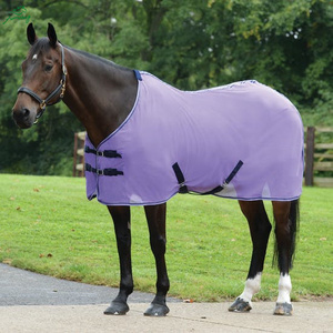 Offre Spéciale – Vente Directe Usine – Tapis Anti-Mouches en Tissu Maillé Équestre – Couverture de Stalle pour Chevaux en Coton Durable et Imperméable – Vente en Gros - Product Image 1