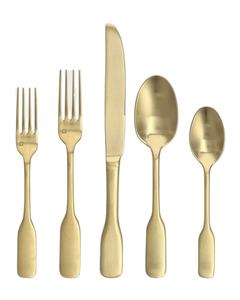 Juego de cubiertos de acero inoxidable ecológico Juegos de cubiertos chapados en oro Juego de Cubiertos de utensilios de cocina más vendido - Product Image 1