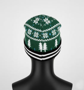 หมวกบีนนี่แบบถักสำหรับทุกเพศ สีพื้น ปักโลโก้ได้ หมวกไหมพรมอุ่นสำหรับฤดูหนาว หมวกอะคริลิคแบบมีขอบพับ หมวกไหมพรมอุ่นสำหรับฤดูหนาว ลายแจ็คการ์ด 2026 - Product Image 6