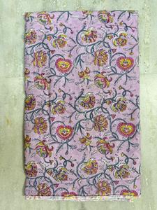 Lightweight Cotton Block Print Fabric Jaipur Hand Block Printed Cotton fabric For Dresses Wholesale Supplier Bulk Order Supplier - Product Image 6