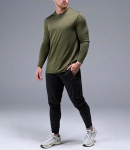 Pantalon de jogging en toile pour homme, décontracté, sportswear, coupe large, taille mi-haute, pour la gym - Product Image 4