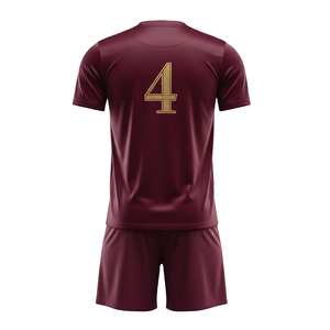 Conjunto de Uniforme de Fútbol Sublimado Personalizado, Transpirable, de Secado Rápido, Unisex, para Entrenamiento, con Logotipo Impreso, OEM - Product Image 2