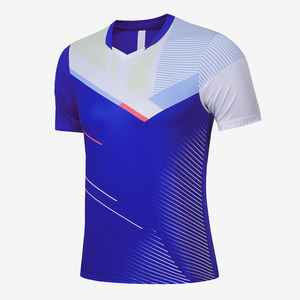 T-shirt de sport unisexe 160 g/m² imprimé sérigraphié pour le tennis de table, maillot de cricket, imprimé par sublimation, respirant, anti-humidité, col ras du cou - Product Image 2
