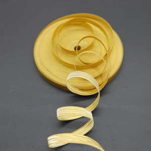 Elegant Bullion Wire Thread <b>Braid</b> Trim Customized Gold Decorative Lace for <b>Accessories</b> Garment Craft Use Metallic <b>Braids</b> - Product Image 3