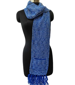Versatile Outdoor Unisex Knitted Scarf - All-Weather Warmth - Customizable Soft Ribbed Knit <b>Neck</b> <b>Wrap</b> - Product Image 4