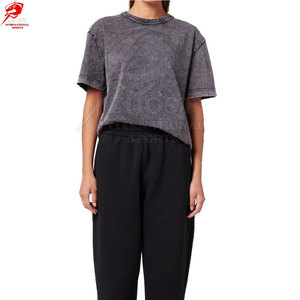 เสื้อยืดโอเวอร์ไซส์สไตล์วินเทจสำหรับผู้หญิง ผ้าฝ้ายเนื้อนุ่ม ทรงหลวม สวมใส่สบาย เหมาะกับแฟชั่นสตรีทแวร์และชุดลำลองประจำวัน - Product Image 1