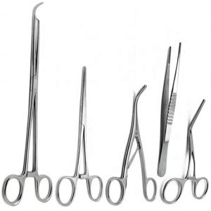 Juego de 5 piezas de calidad superior de fórceps quirúrgicos Voarse Debakey Hulka Trousseau instrumentos veterinarios de acero inoxidable - Product Image 2