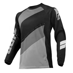 High Quality Custom Motocross Jersey Off-Road Racing Long-Sleeved T-Shirt Breathable Plus Size Motorcycle Auto Racing Wear - Product Image 6