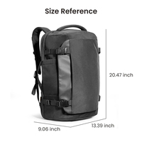 Nouveau style, prix raisonnable, sac décontracté pour adultes avec fermeture éclair, personnalisable, en polyester léger, réutilisable, grande capacité, hautement lavable