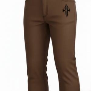 กางเกงยีนส์ผู้ชายคุณภาพพรีเมียม ผ้าฝ้าย 100% น้ำหนักเบา ระบายอากาศได้ดี ทรงตรงกลางลำตัว สไตล์ลำลอง ผ้ายีนส์ฟอกแบบวินเทจ รุ่น RIVIAN สำหรับฤดูร้อน - Product Image 5