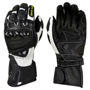 Unisex Custom Leather Full <b>Finger</b> Gloves Motocross Racing Cycling Men's <b>Bike</b> Downhill Off-Road Sports Gym Protection Touch - Product Image 3