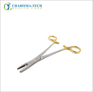 CHARISMATECH Premium TC Olsen-Hegar Needle Holder - <b>Tungsten</b> Carbide Jaws Surgical Grade Stainless Steel Combination Suture Hold - Product Image 5