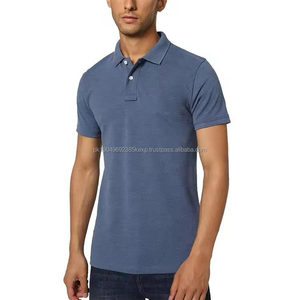 Camisas Polo de Manga Corta para Hombre con Logotipo Personalizado, Diseño Nuevo 2025, Camisas Polo Casuales de Algodón para Hombre - Product Image 1