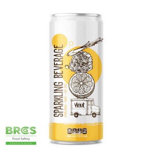 Jus de citron vert pétillant au miel en canettes – Fabricant de boissons OEM/ODM sous marque privée - Product Image 1
