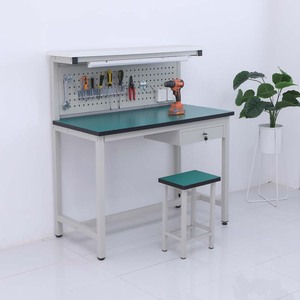 Banc de travail ESD mobile électrique pour salle blanche, laboratoire, école – Design moderne, profil en alliage d'aluminium, résistant à la corrosion, pour réparation de téléphones - Product Image 1