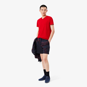 Camisetas de Verano para Hombre de Primera Calidad a Bajo Precio, Cuello en V, Corte Regular, Manga Corta, Poliéster/Algodón, Transpirables y de Secado Rápido - Product Image 2