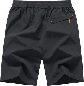 Shorts de randonnée pour homme à séchage rapide, légers, pour la course à pied, la gym et les activités de plein air, avec poches zippées - Product Image 3