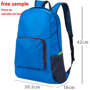 Mochila de Senderismo Plegable y Portátil Bagnex, Resistente y con Cierre Suave, Ligera, de Poliéster, para Viajes, Deportes Escolares, con Logotipo Personalizado - Product Image 5